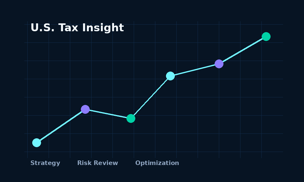 High-tech analytics chart illustration